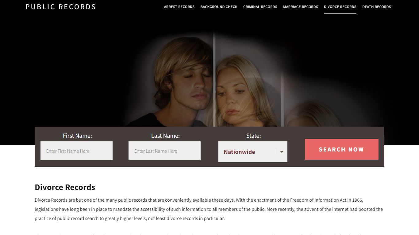 Divorce Records | Enter Name and Search. 14Days Free - Public Records